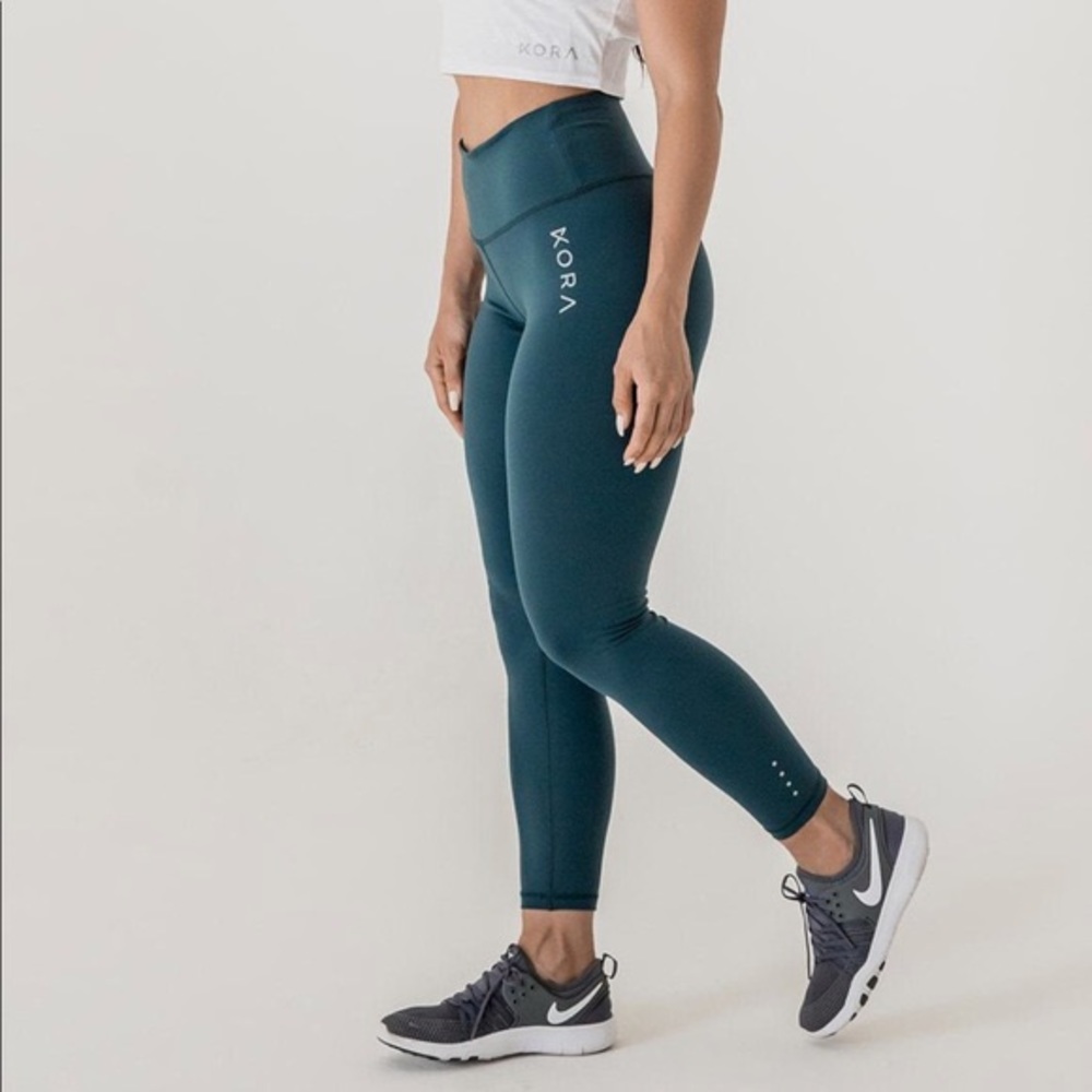 KORA (Now ACTA) Fitness Leggings • Ocean Blue